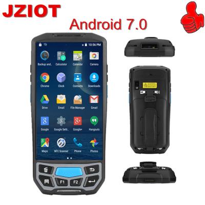 China JZIOT V9000 Android Handheld Computer Device Barcode Scanner PDA Android 1d Barcode for sale