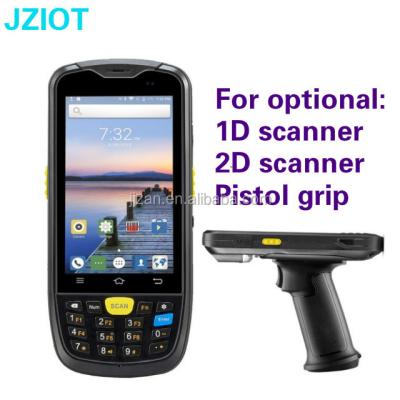 China Handheld Industrial Computer V6000 WIFI GPS 1D 2D PDA Barcode Scanner Android JZIOT for sale