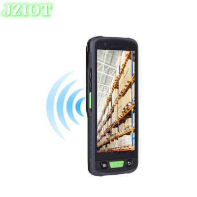 China Computer JZIOT V9000P 4G LTE PDA Octa-core 2.0Ghz Handheld Industrial CPU 1D/2D Android PDA Barcode Laser Scanner for sale