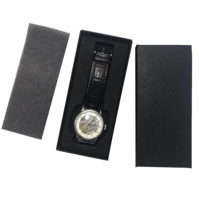 China Logo Printed Unisex Watch Band Packaging Paper Box for sale