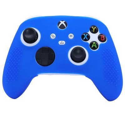 China SILICONE Cases For Xbox Series S X Game Controller Soft Skin Grip Silicone Case Usage-Resistant Protective Cover Joystick Shell for sale