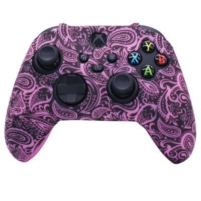 China Multicolor Silicone Soft Silicone Protective Case For Xbox Series S / X Gamepad Controller Skin Game Accessories Gamepad Shell Cover for sale