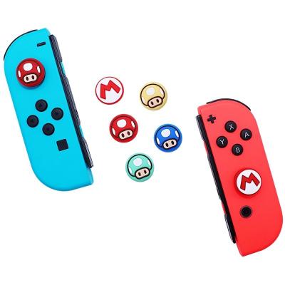 China For Switch Soft Silicone Thumb Stick Grip Cap For Nintendo Switch Console Controller Joystick Cover Case Gamepad For Switch Caps for sale