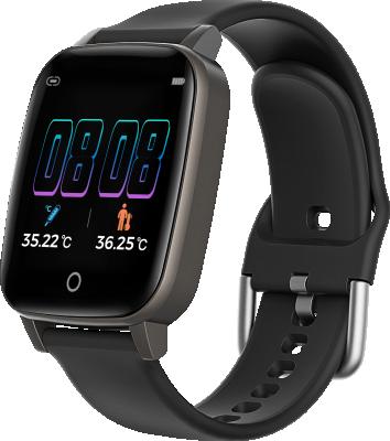 Chine Touch Screen Smart Watch with Body Temperature Blood Pressure Blood Oxygen Heart Rate Sleep Monitor IP67 Fit Waterproof Smart Watch à vendre