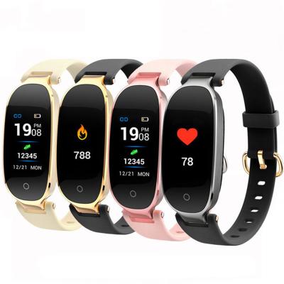 Cina Touch Screen Ladies S3 Smart Watch Lady Women Heart Rate Monitor Fitness Tracker Smart Band Waterproof For Android IOS in vendita