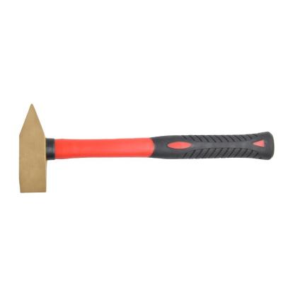 China Machinist Hammer Tianjin Manufacturing DIY Tools Non Sparking Tool Beryllium Copper Machinist 0.1kg Hammer With Fiberglass Handle for sale