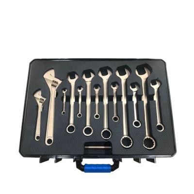 China Non Sparking /Explosion Proof Non Magnetic Non Sparking Tools Aluminum Bronze 28PCS Set Wrench Hammer Pliers Screwdriver for sale