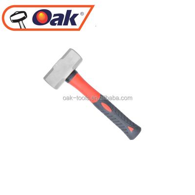 China Sledgehammer Stainless Steel Forge Sledgehammer With Rubber Grip for sale