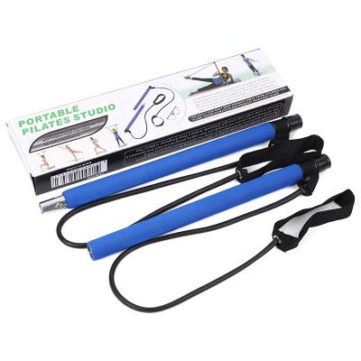 China Durable multifunctional pilates bar kit with resistance bands for sale