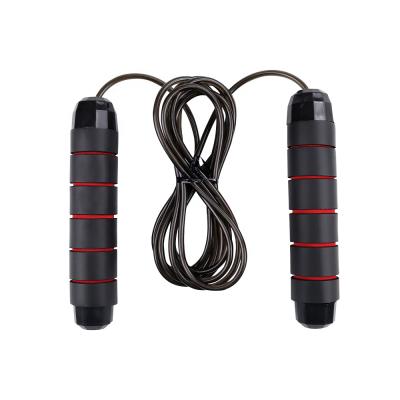 China Durable PVC Custom Logo Foam Grip Adjustable Heavy Weighted Jump Rope for sale