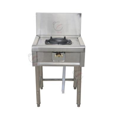 China Restaurant Kitchen Factory Direct Sale Kitchen Equipment Stainless Steel 2 Burner Freestanding Stove for sale