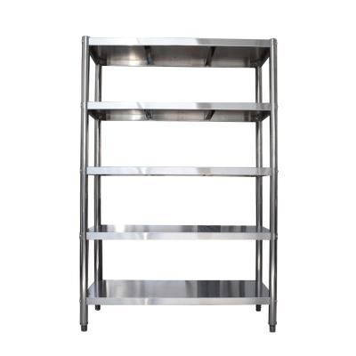 China Commercial Tool Rack Stainless Steel Four Layer Grill Shelf for sale