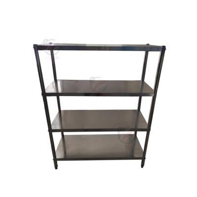 China Desgin Modern Adjustable Commercial Metal Stainless Steel Kitchen Shelves Storage Shelf for sale