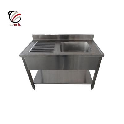 China Without Stainless Steel Commercial Style Kitchen Faucet Outdoor Stainless Steel Sink for sale