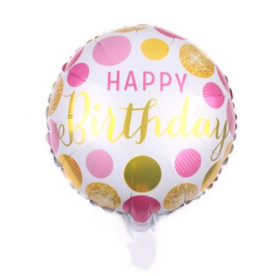 China Wholesale Party Deoration Design New 18 Inch Foil Balloon Birthday Party Round Printed Balloon for sale