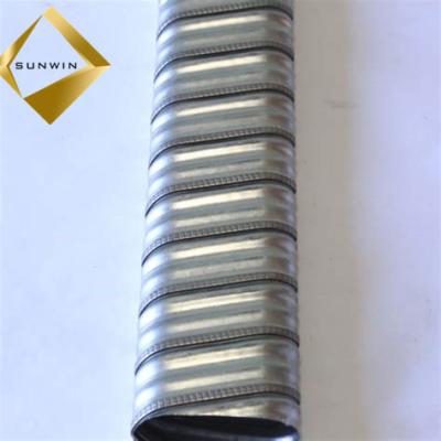 China Chinese Corrugated Pipe Weight Round Galvanized Steel Conduit Bellows for sale