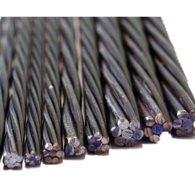 China Chinese New Listing High Quality Black Construction Customized 4.8mm PC Steel Wire For Railway Sleeper Used for sale