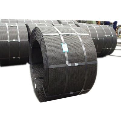 China Chinese Wire 1860Mpa Wire ASTM A416 12.7mm PC Wire 7 PC Steel Wire For Bridge for sale