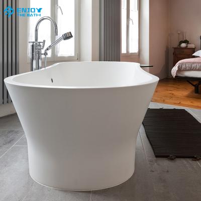 China Freestanding Solid Surface Bathtub Two Person Freestanding Bathtub for sale