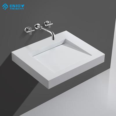 China Good Quality Modern Solid Outdoor Sink Ware Basin Bathroom Countertop Sanitary Sink for sale