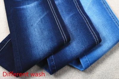 China Ausdehnungs-Denim-Gewebe-Baumwollpolyrayon Spandex-Vorgespinst-Art Eco freundliche zu verkaufen