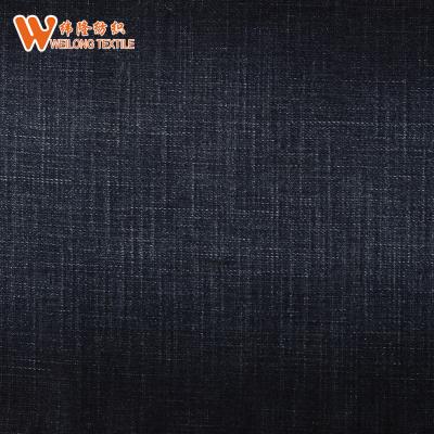 China Broken Twill Printed Denim Fabric 67% Cotton 28% Polyster 3% Rayon 2% Spandex for sale