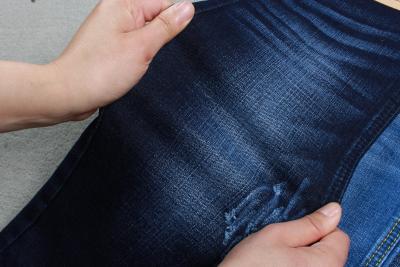 Cina 9,7 elastam materiale del poliestere del cotone del tessuto del denim all'ingrosso medio dell'elastam del tessuto dell'elastam del denim di Oz in vendita