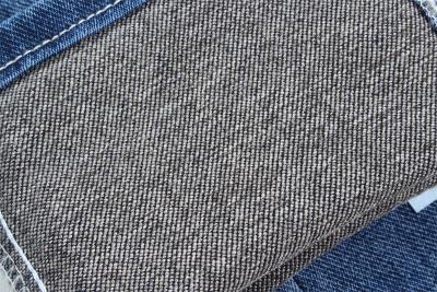 China 11 Oz Special Weaving Fake Knitted Denim Fabric AB Yarn Design Special Backside For Man Jeans India Market Bangladesh zu verkaufen