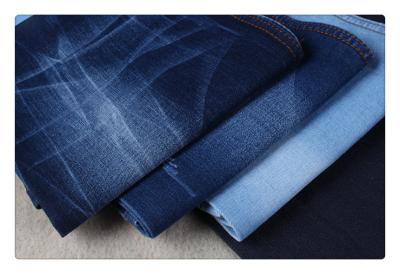 China Stretchable Denim-Gewebe des Indigo-9oz zu verkaufen