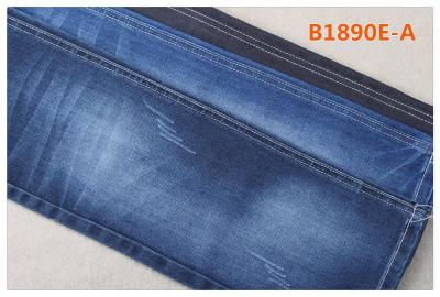 China Mercerized 60% Cotton 11 Oz Breathable Slub Stretch Denim Fabric For Jeans for sale