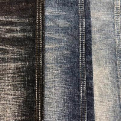 China Spandex-Twill-Vorgespinst-Ausdehnungs-Kreuzschraffieren-Denim-Gewebe Baumwolle 1% 12.6oz 99% für Jeans-Mann zu verkaufen