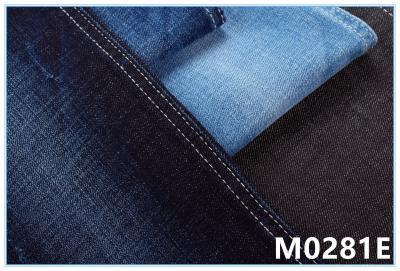 China 373g 11oz 58% Cotton Crosshatch Denim Textile Fabric  For Men Jeans for sale