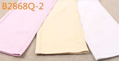 China Beige 62 63 Roze het Denimmateriaal van de het“ 7.6OZ Katoenen Wit PFD RFD Denimstof van Lycra Te koop