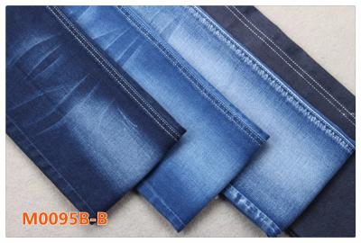 China 10 Oz Blue Skinny Slub Stretchy Jean Fabric Skirt Trousers Pants Jacket Coat Support for sale