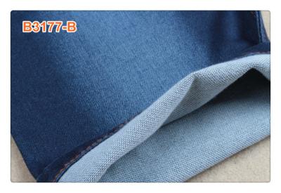 China 73% Cotton 25% Spandex Stone Washed Denim Fabric For Jeans Skirt for sale