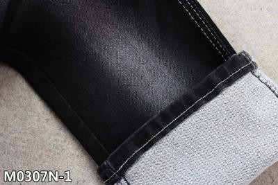 Chine le faux 9.5oz tricotent le bout droit noir de doubles couches de soufre de tissu de denim à vendre