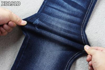 China Siro Spun Dual Core Yarn-Verzerrungs-Vorgespinst-Denim-Gewebe mit doppelter gefärbter Farbe zu verkaufen