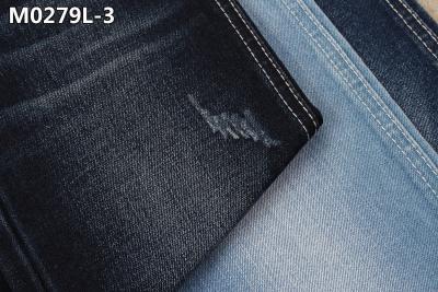 China das Denim-Gewebe-Indigo Slubby der Männer 11oz maserte elastisches Jeans-Rohstoff-dünne Art zu verkaufen