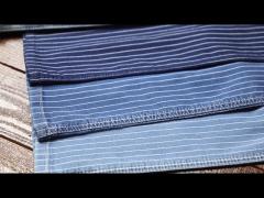 10 Ounce 2 Layers Denim Twill Fabric With Dual Core Yarn