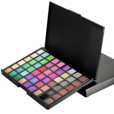 China OEM private label waterproof eyeshadow 54 colors customize your brand waterproof eyeshadow on sale for sale