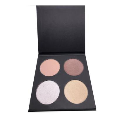 China High Quality Waterproof Private Label 4 Colors Eyeshadow Powder Pans Palette for sale