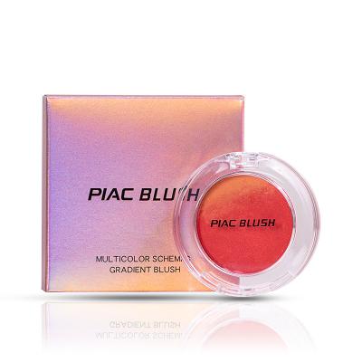 China Waterproof Orgasm Blush Face Makeup High Pigmented Vegan Blush Powder Palette for sale