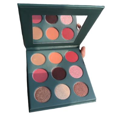 China Waterproof 2021 Wholesale Top Selling Eyeshadow High Dye Cosmetic Eyeshadow Palette Private Label Eyeshadow Palette for sale