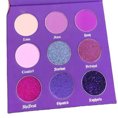 China Waterproof Wholesale Custom Vegan 35 Color Eyeshadow Palette With Private Label for sale