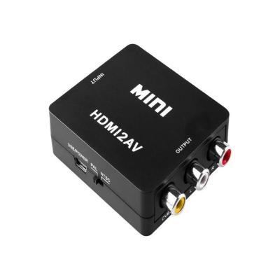 China 3 mini hdmi to rca convert av adapt micro 4k 1080p video and hdmi audio arc audio converter for hd tv H2A0101W00 for sale