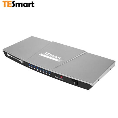 China Distributes One Ultra HD A/V Source To 8 Ultra HD Shows Tesmart Professional Audio, 4k 1x8 Left Splitter 1 Hdmi Visuals 8 Into 8 Splitter Hdmi Splitter for sale