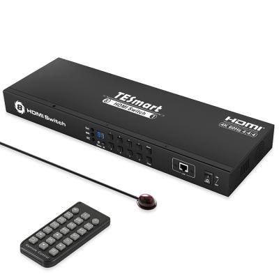 China TESmart 8X1 Metal HDMI Switcher Support 4k 60Hz With IR RS232 Control HDMI Switcher for sale