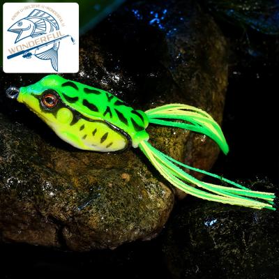 China Best Selling Products 30 Colors Thunder Bionic Frog Set Lua Lures Frog Fishing For Sale STP02010027 for sale