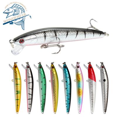 China Bionics 8.7g Pale Multicolor Freshwater Sculpin 10cm Jerkbait Swimming Trolling Wobblers Hard Fishing Minnow Lure for sale