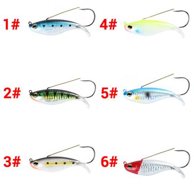 China Sculpin 20g 85mm Pale Bionics Plastic Hard Vibrating Wobbler Sinking VIB Lure Fishing With Single Hook for sale